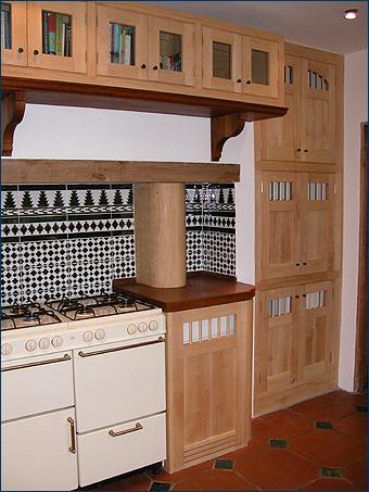 Recycled kitchen and cooks counter